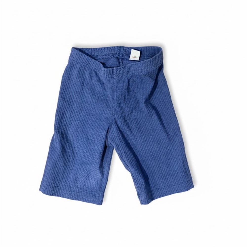 Girls Blue Yoga Shorts